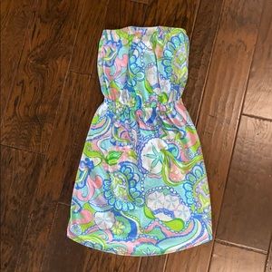 Lilly Pulitzer strapless Windsor Dress- Size XXS